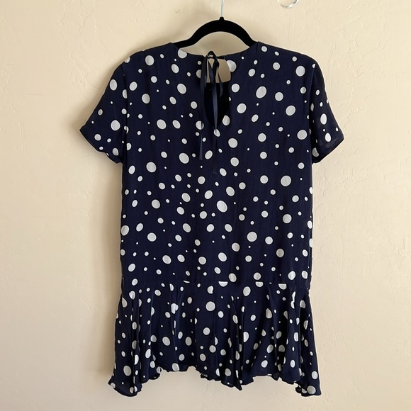 Zara Polkadot Mini Dress - Picture 6 of 15